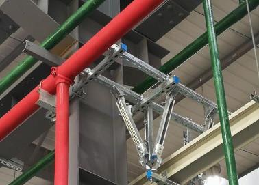 张家口市该抗震支架的整体式支吊架结构协调性好